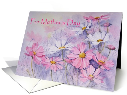Mother's Day cosmos card (414818)