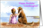Happy Birthday grandaughter card