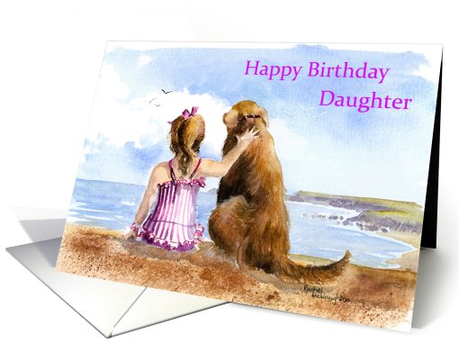Happy Birthday daughter card (425176)