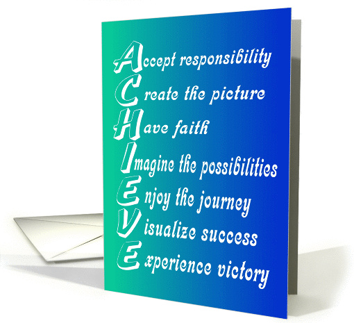 Achieve card (266883)