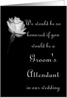 Wedding - Groom’s Attendant card