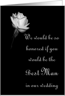 Wedding - Best Man card