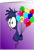 Birthday Bird for friend card