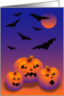 Pumpkins & Bats card