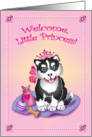 Welcome Princess card