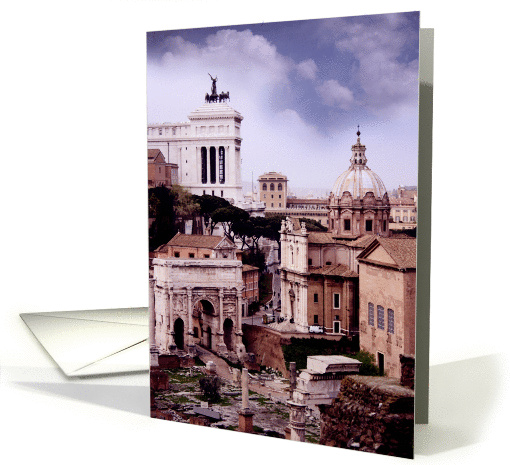 Roman Forum, Rome, Italy card (256441)