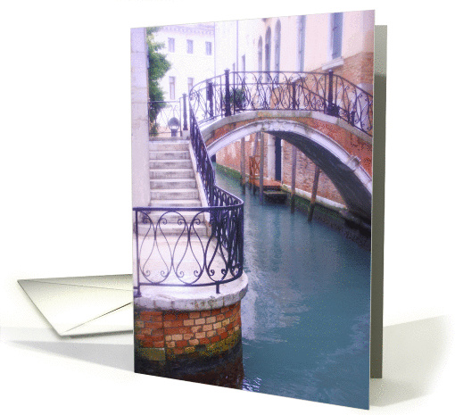 Morning Mist, Venice, Italy card (256551)