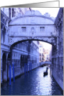Bridge of Sighs, Venice, Italy card