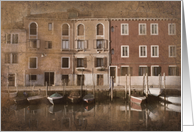 Reflections of Murano, Venice, Italy card
