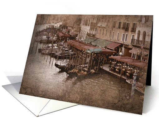 The Grand Canal, Venice, Italy card (256579)