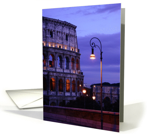 Roman Coliseum, Italy card (256581)