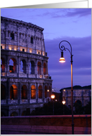 Roman Coliseum, Italy card
