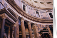 Pantheon, Rome, Italy card