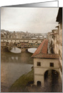 Ponte Vecchio, Florence, Italy card