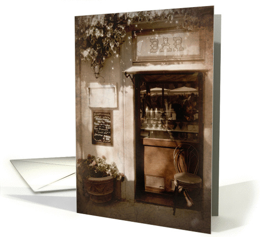 Fiesole Cafe, Fiesole, Italy card (256603)