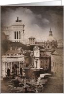Roman Forum, Rome, Italy card