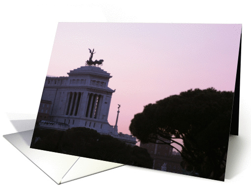 Monumento Nazionale, Rome, Italy card (257129)