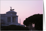 Monumento Nazionale, Rome, Italy card