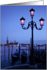 Evening in Venice, Italy card