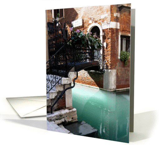 Floral Bridge, Venice, Italy card (257141)