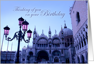 St. Mark’s Square, Venice, Italy card