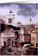 Roman Forum, Rome, Italy card