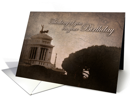 Monumento Nazionale (Vintage), Rome, Italy card (263583)
