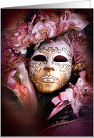Masquerade - Venetian Mask card