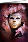 Masquerade - Venetian Mask card
