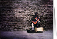 The sounds of Florence, Italy card