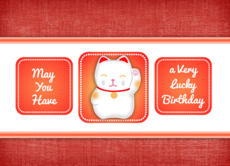 Lucky Cat birthday
