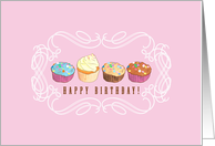 birthday cupcake!