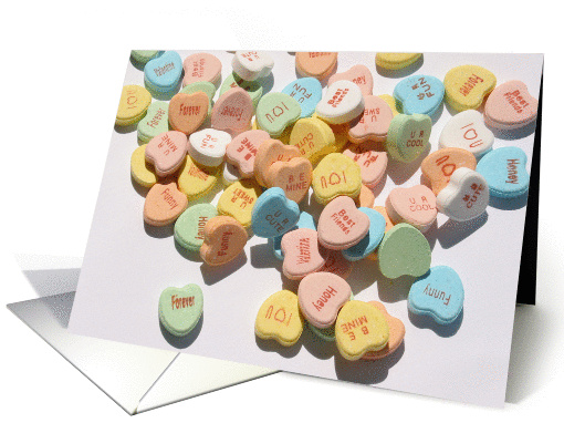 love candies card (309389)
