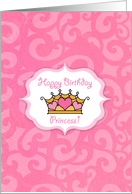 Birthday Princess card