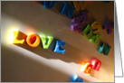 Love Magnets card