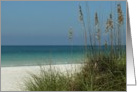 Thinking of You, beautiful beach scene on Anna Maria Island card