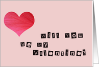 Valentine’s Day card