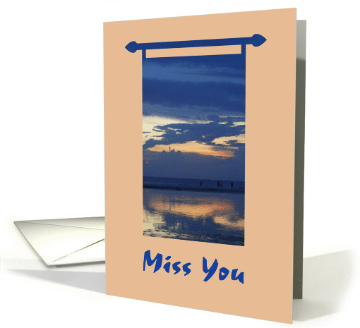 Miss You, Mom & Dad card (345607)