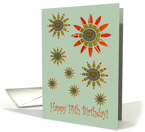 14th Birthday card (348255)