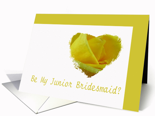 Junior Bridesmaid Invitation card (350446)