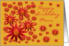 Birthday, mom card