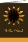 Hello, Friend card