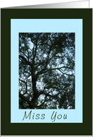 Miss You card