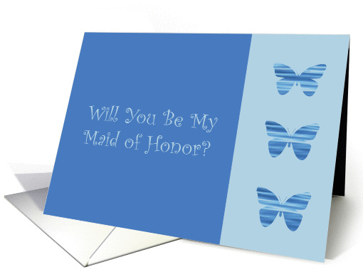 Maid of Honor Invitation card (356780)