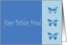 Birthday, Friend card