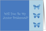 Junior Bridesmaid Invitations card
