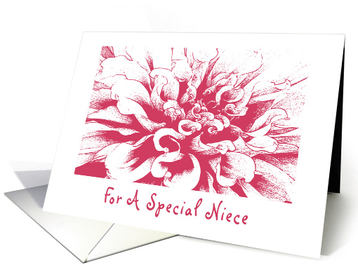Birthday, Niece card (357468)