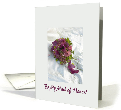 Maid of Honor Invitations card (364874)