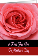 Mother’s Day rose card
