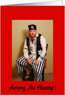 Birthday, Pirate card